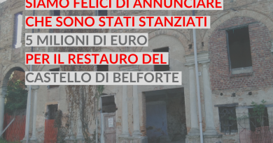 Il progetto di restauro del Castello di Belforte riceve 5 milioni di euro dal Ministero della cultura